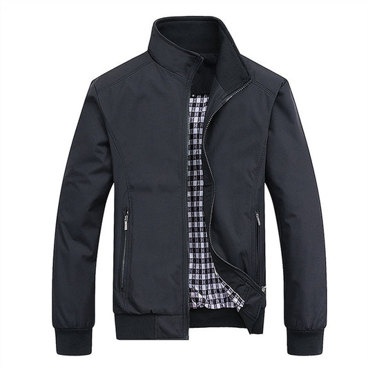 Slim Fit Bomber Jacket