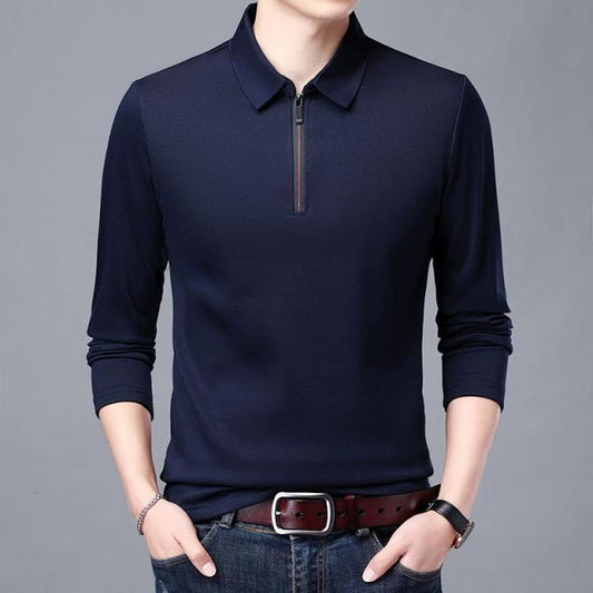 Long Sleeved Polo Sweater