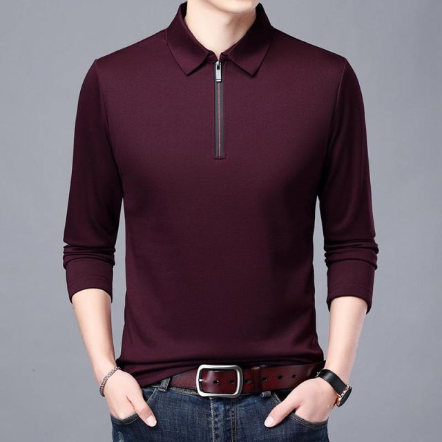 Long Sleeved Polo Sweater