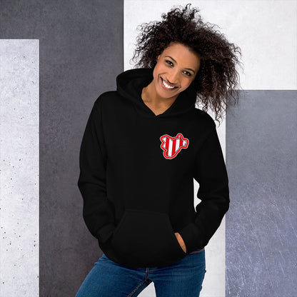 Black Brentford Hoodie with Area Motif