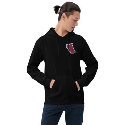 Black West Ham Utd Hoodie with Area Motif