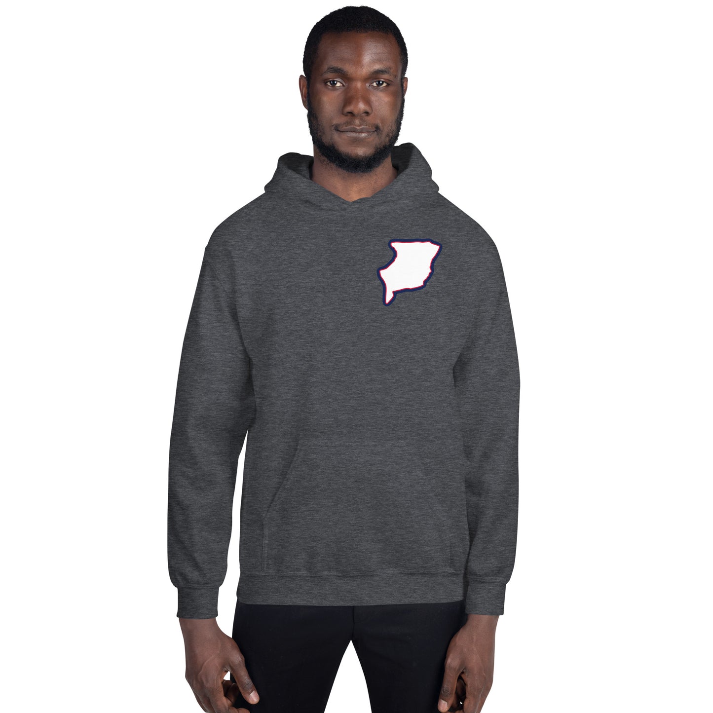 Dark Heather Tottenham Hotspur Hoodie with Area Motif