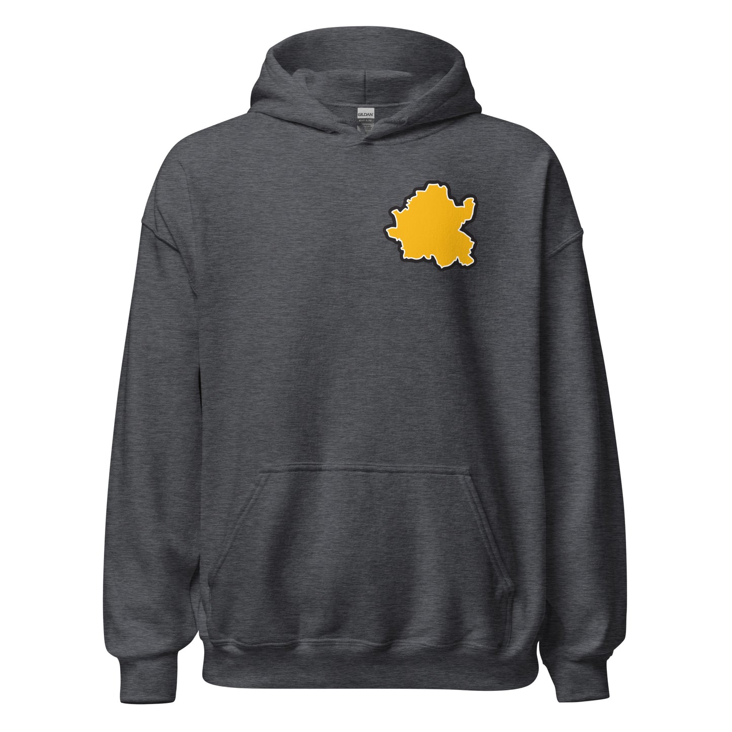 Dark Heather Wolverhampton Wonderers Hoodie with Area Motif