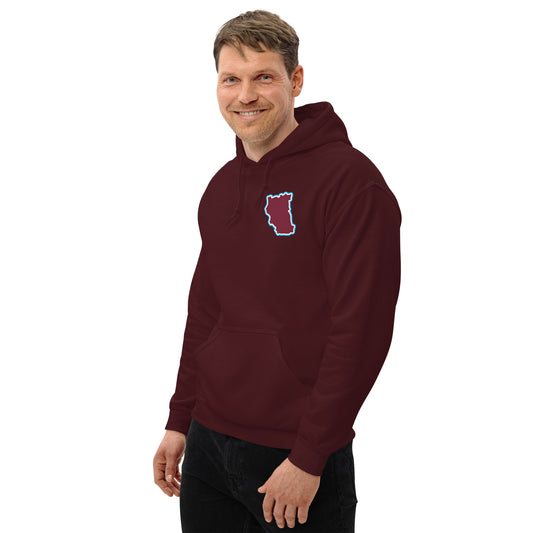 Maroon West Ham Utd Hoodie with Area Motif