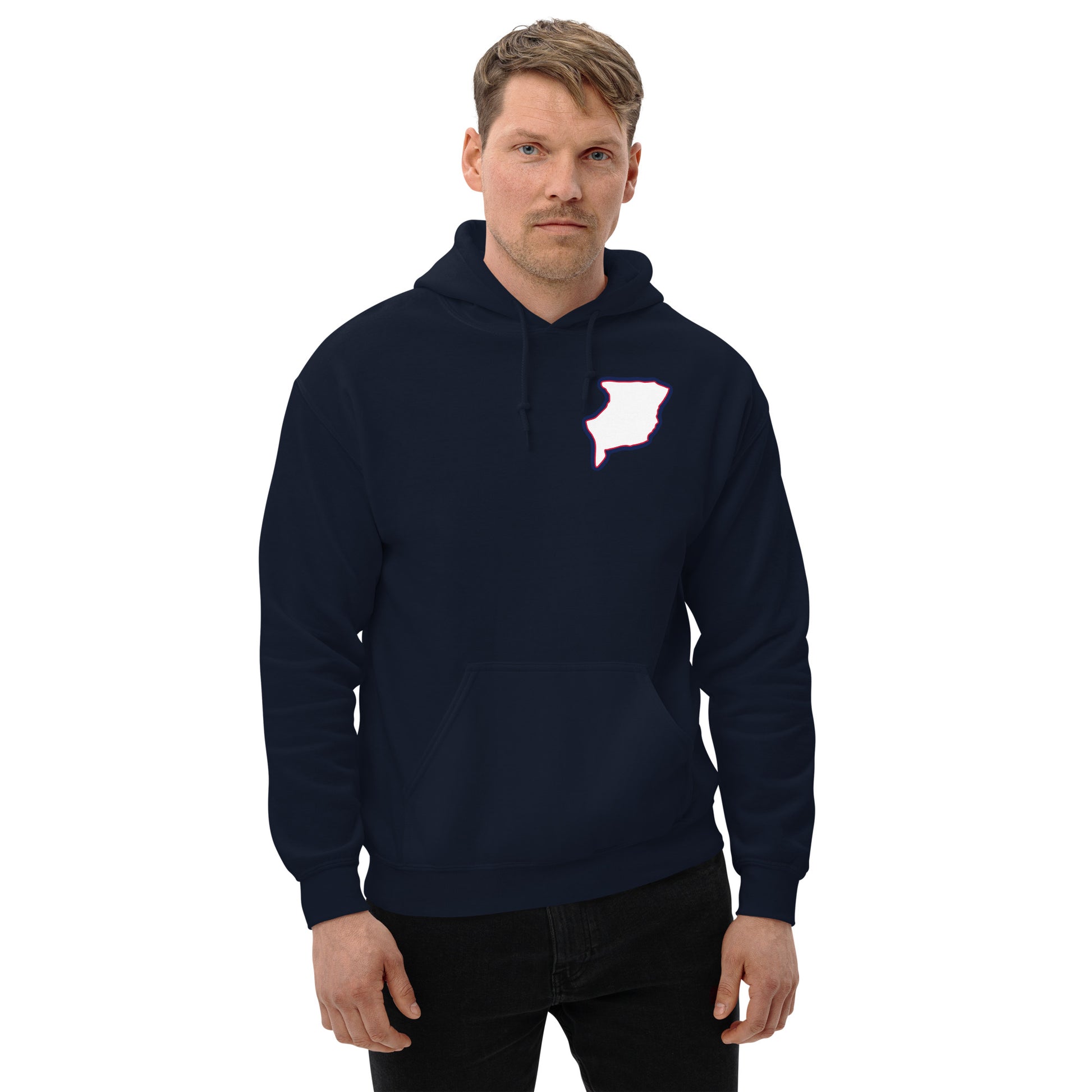 Navy Blue Tottenham Hotspur Hoodie with Area Motif