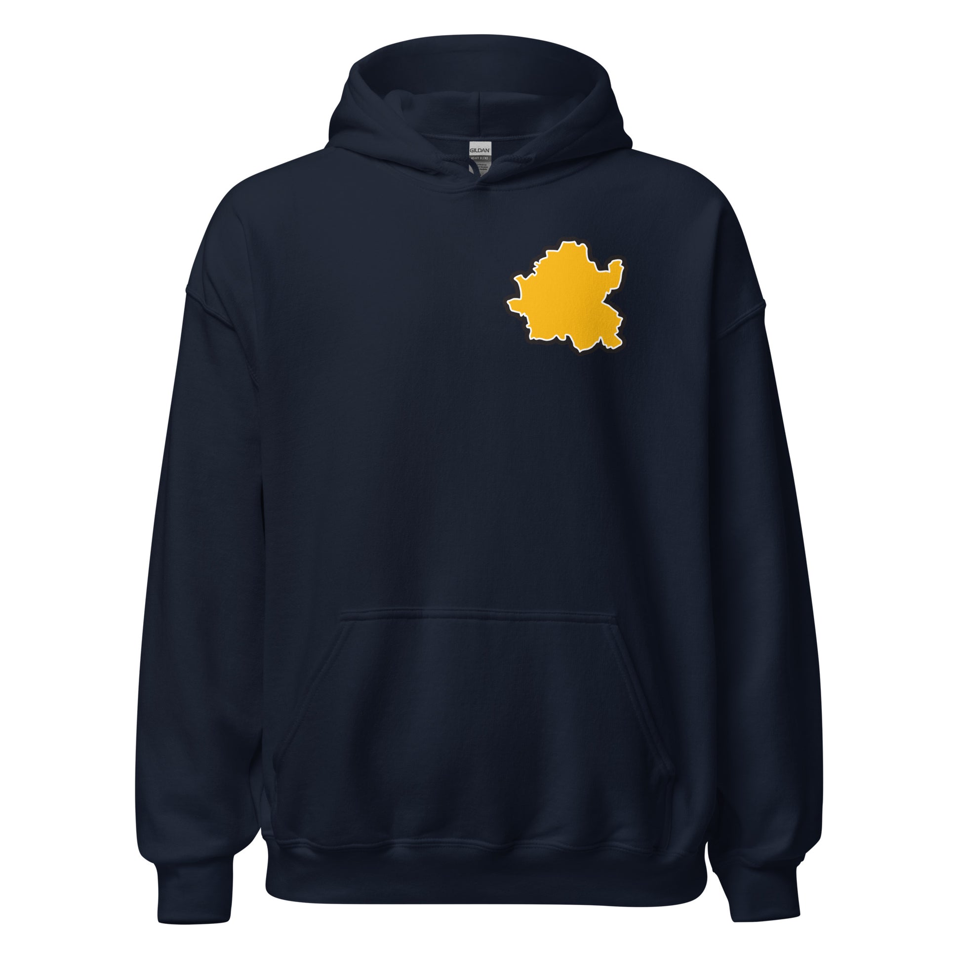 Navy Blue Wolverhampton Wonderers Hoodie with Area Motif