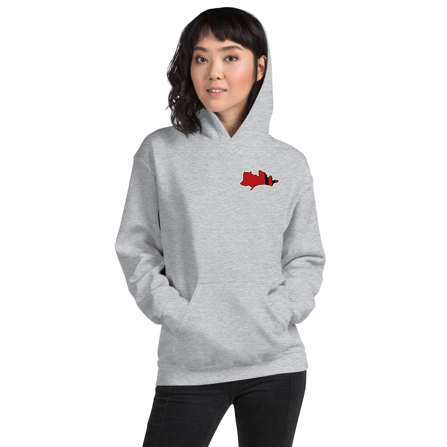 Sport Grey Bournemouth Hoodie with Area Motif