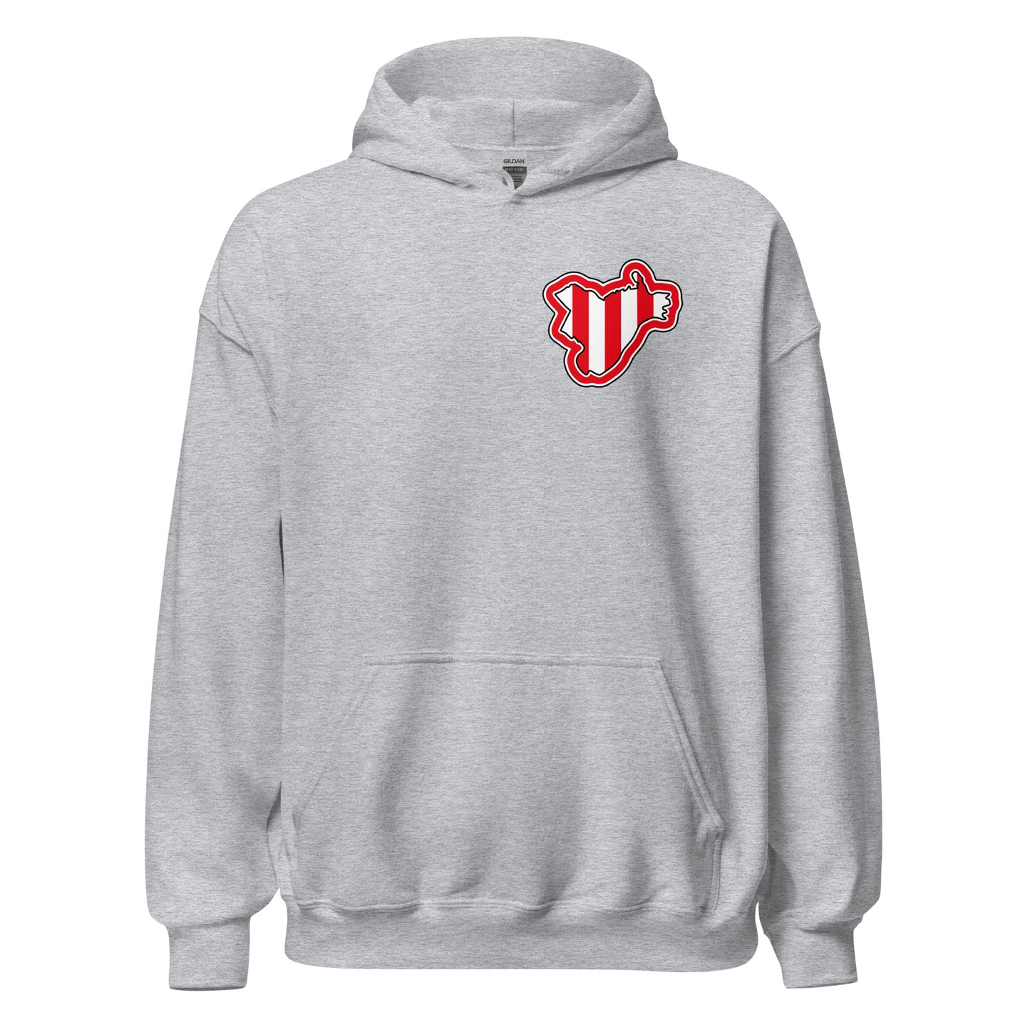 Sport Grey Brentford Hoodie with Area Motif