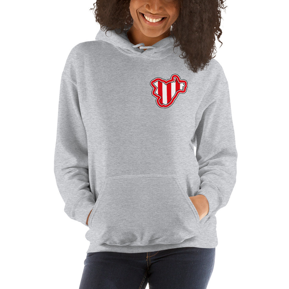 Sport Grey Brentford Hoodie with Area Motif