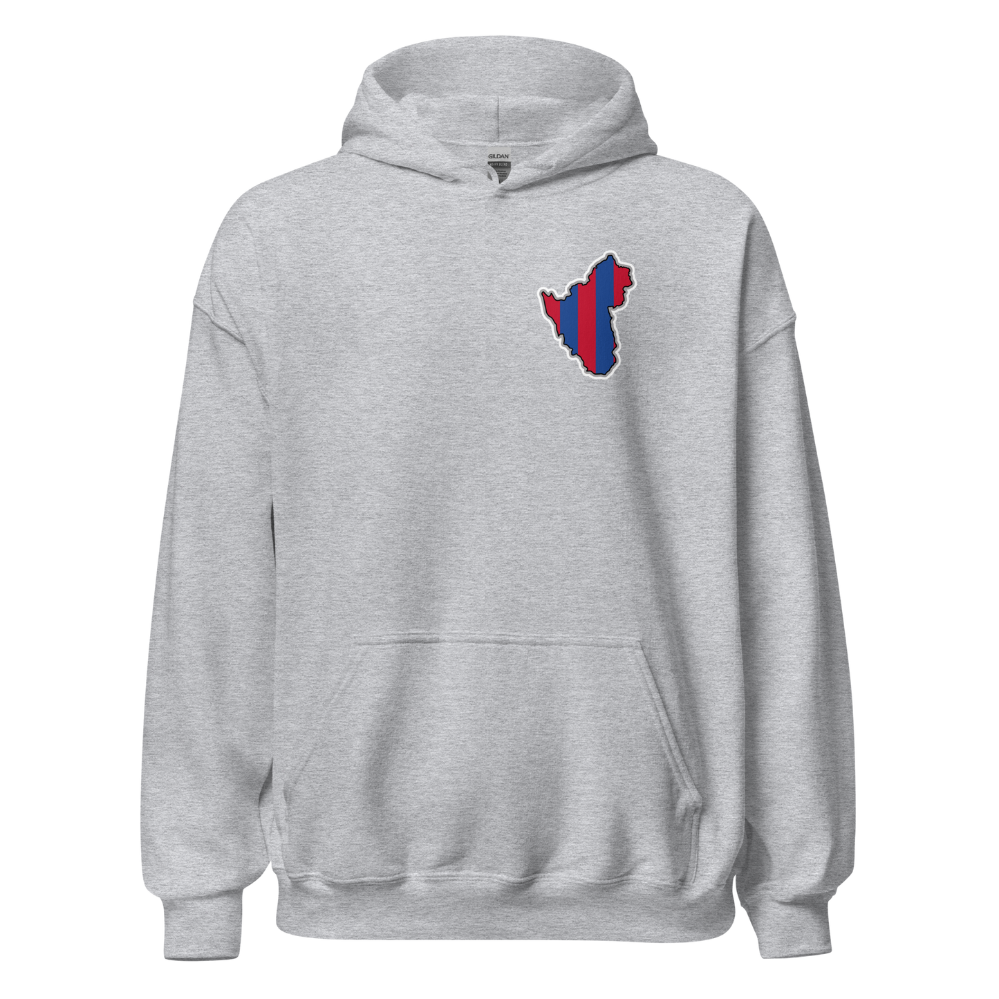 Sport Grey Crystal Palace Hoodie with Area Motif