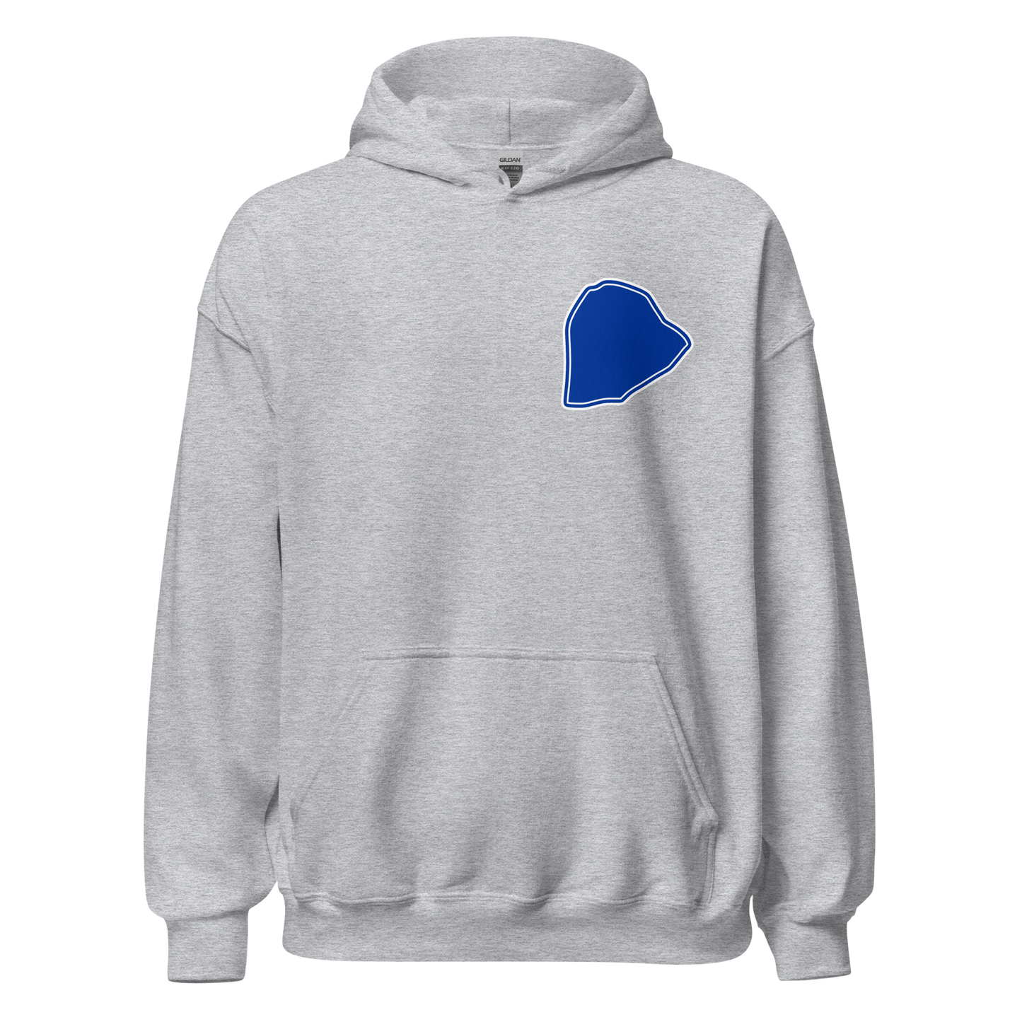 Sport Grey Everton Hoodie with Area Motif