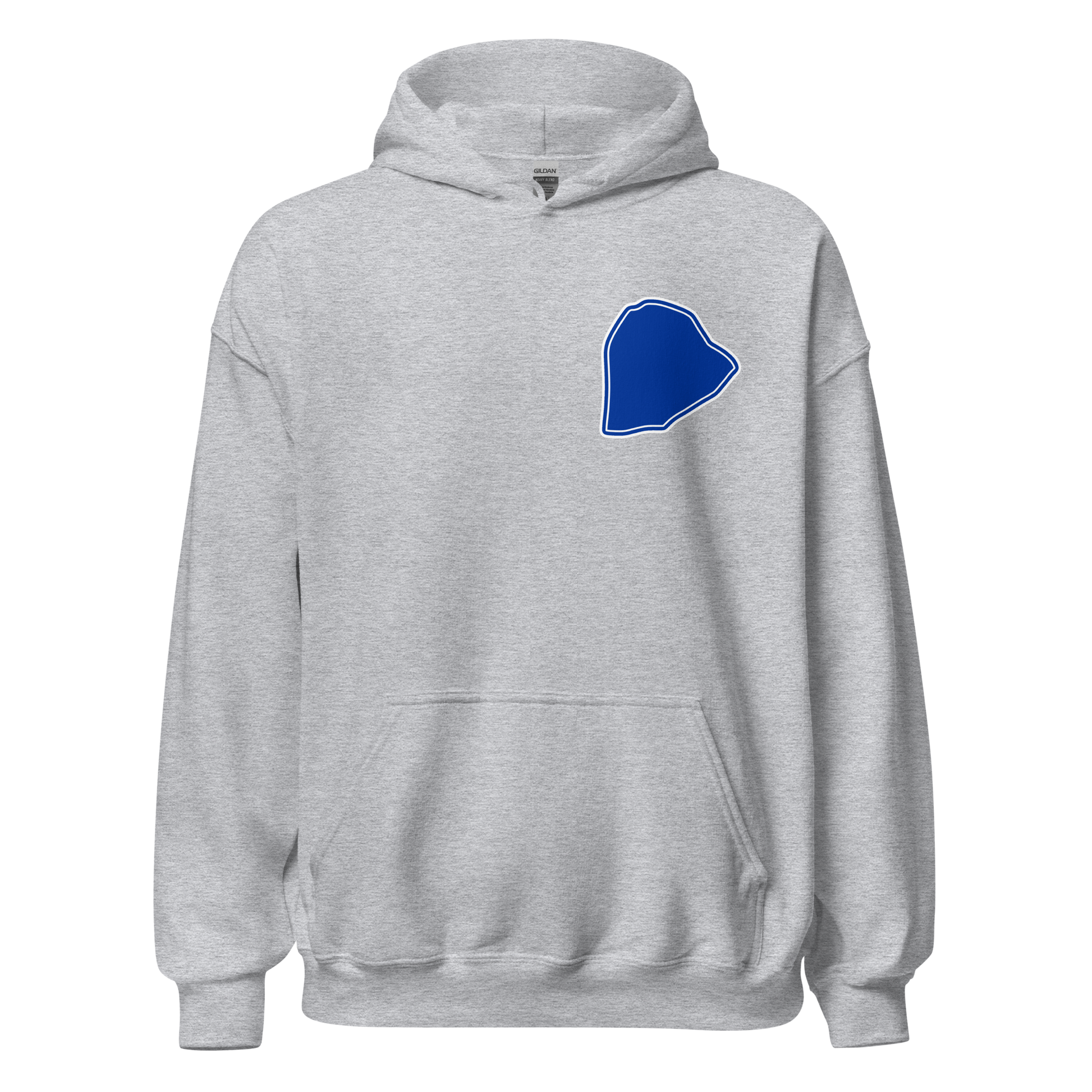 Sport Grey Everton Hoodie with Area Motif