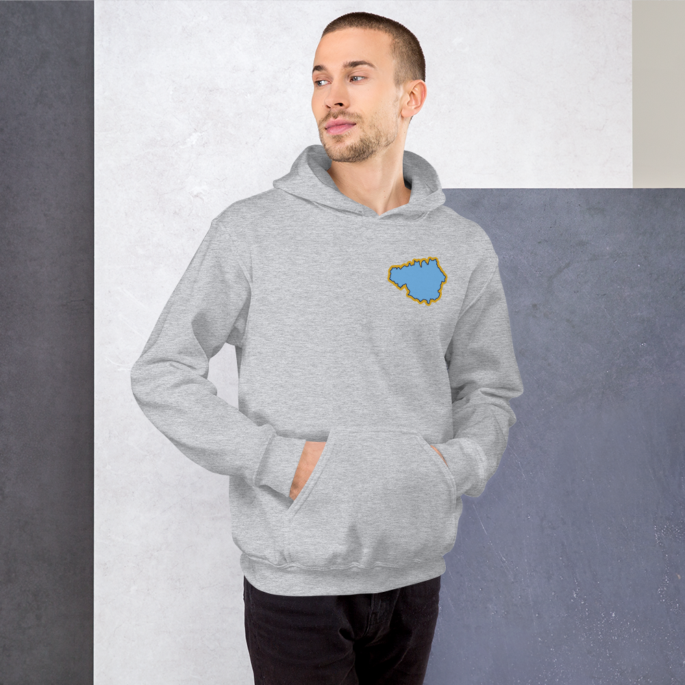 Sport Grey Manchester City Hoodie with Area Motif