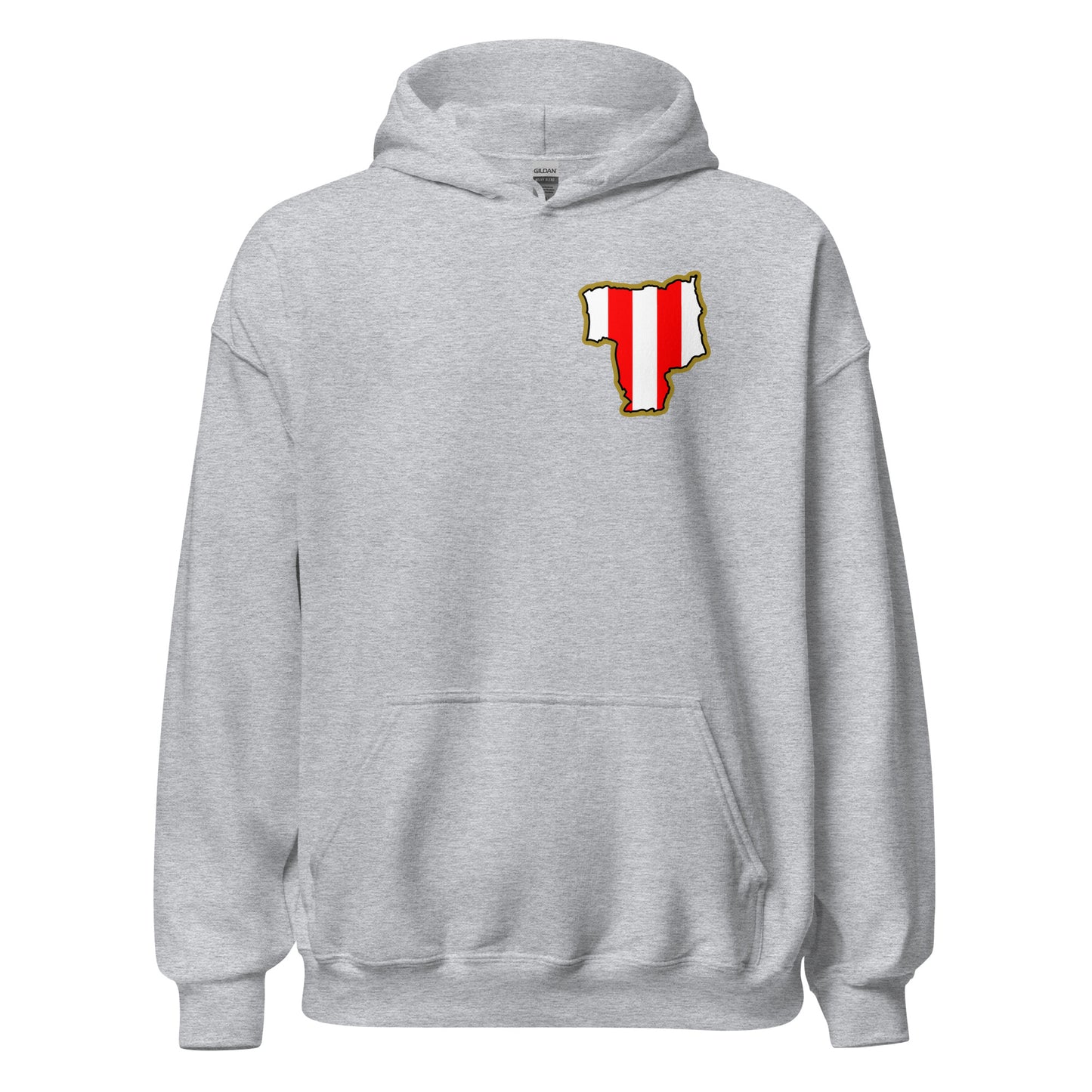 Sport Grey Sunderland Hoodie with Area Motif