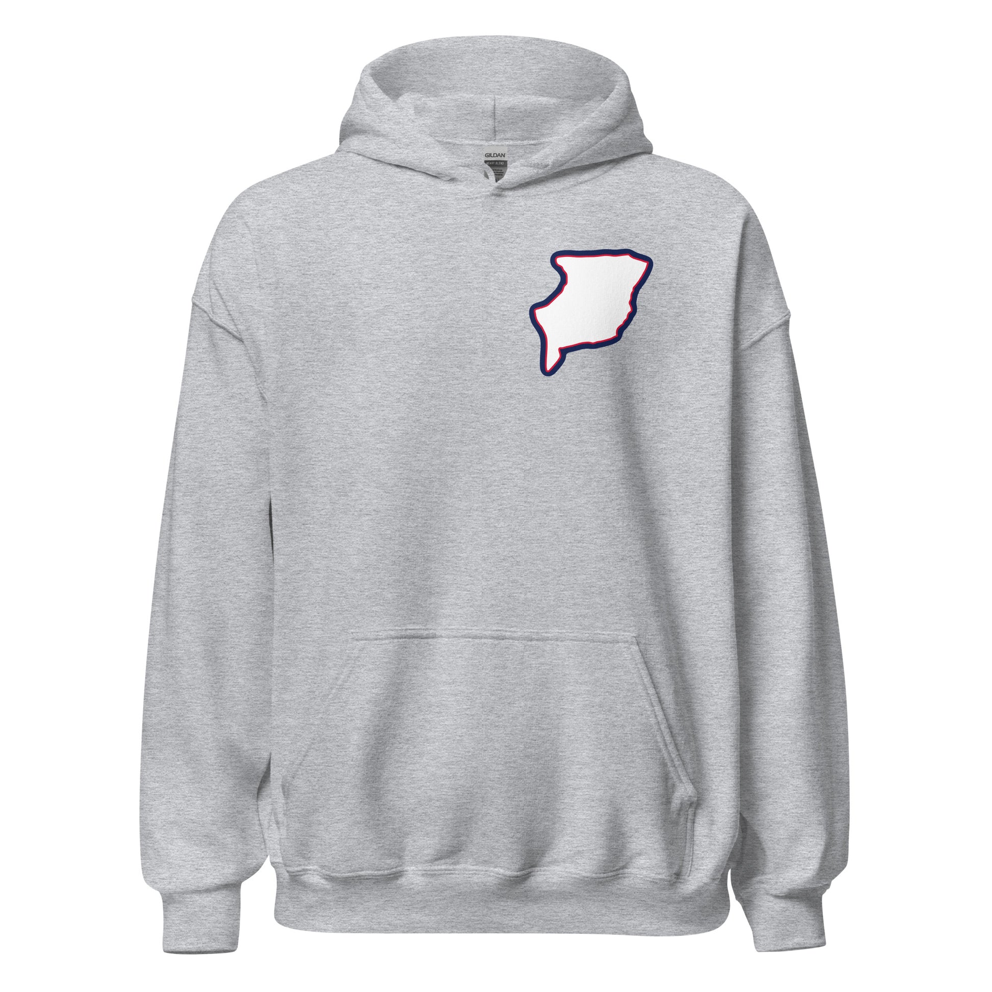 Sport Grey Tottenham Hotspur Hoodie with Area Motif