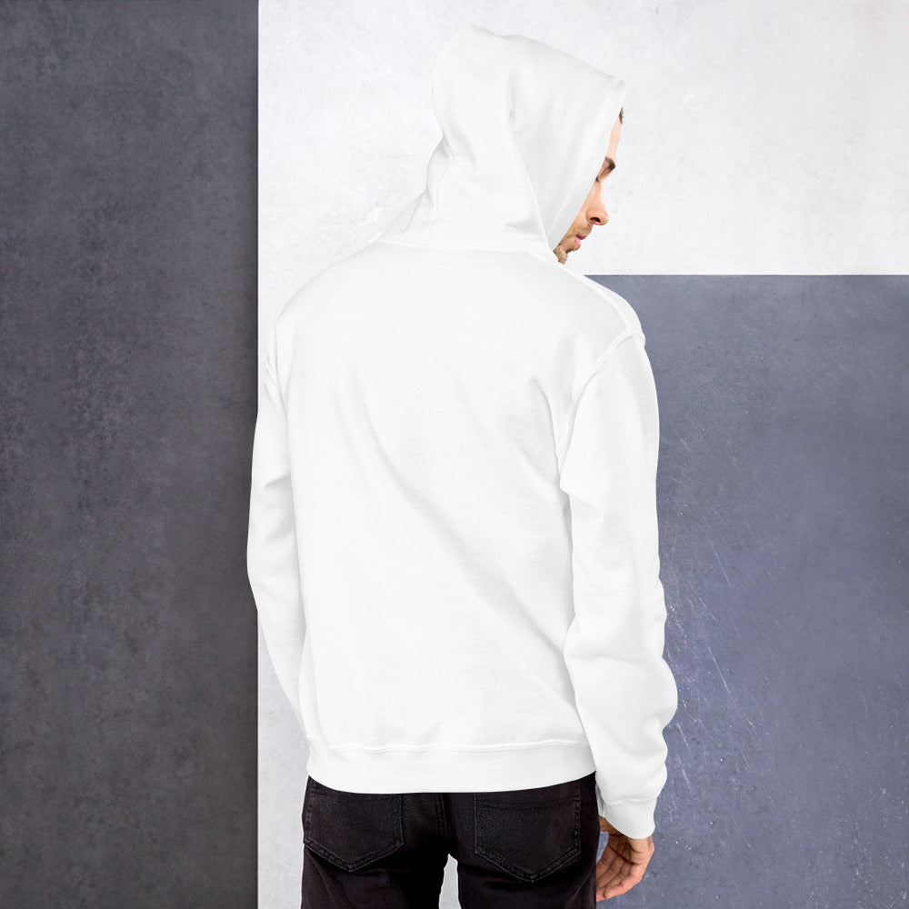 White Bournemouth Hoodie with Area Motif