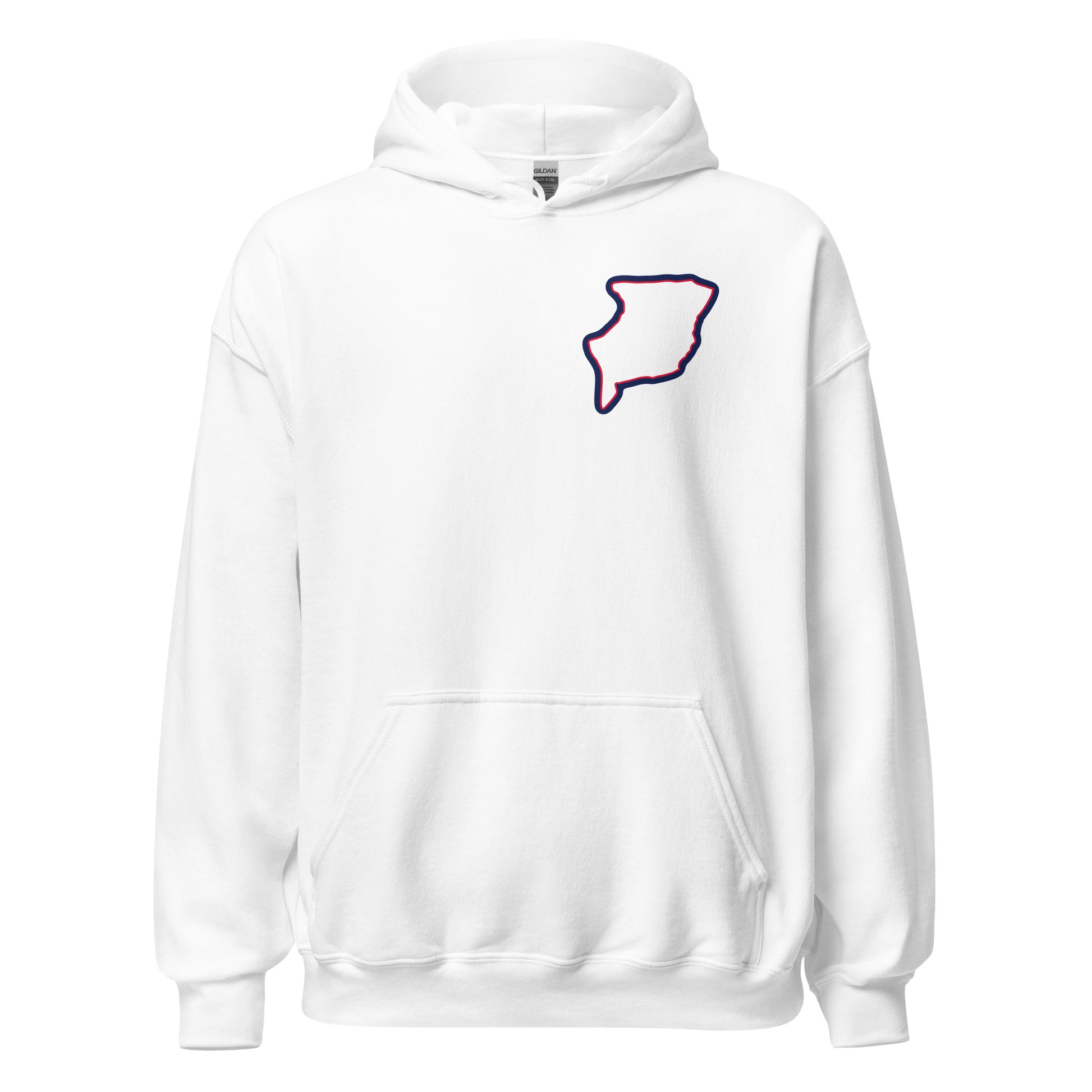 White Tottenham Hotspur Hoodie with Area Motif